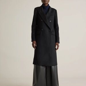 Quince Italian Wool Double-Breasted Coat